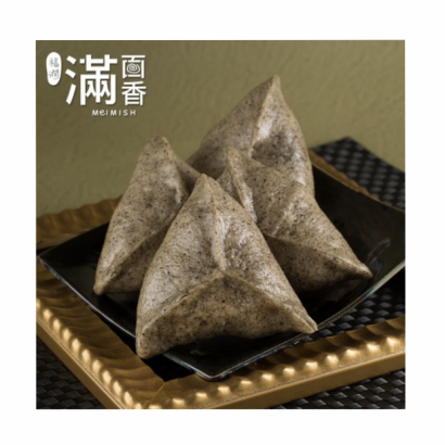 8 mochi black sesame stuffed bun 麻糬芝麻銀三角.png